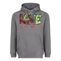 Storm Love Came Down Heavyweight Hoodie - CowhideDigitalArt