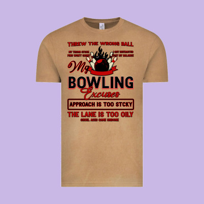 My Bowling Vintage Tee Designed By Bettercallsaul
