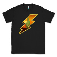 Black Cactus Sunset Lightning Classic Tee - Bettercallsaul