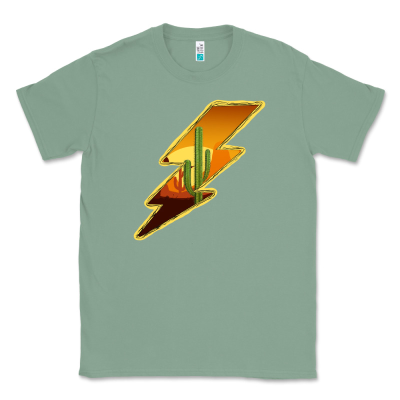 Cactus Sunset Lightning Classic Tee by Bettercallsaul | Teevron