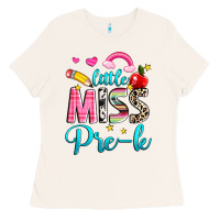 Bone little miss pre k Ladies Tee - NancyCooperArtShop