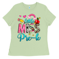 Matcha little miss pre k Ladies Tee - NancyCooperArtShop