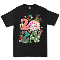 Black 2024 happy new year Premium Tee - MaliasSmallBusiness