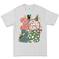 Dove Grey 2024 happy new year Premium Tee - MaliasSmallBusiness