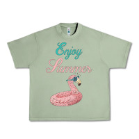 Oil Green Enjoy Summer Urban Heavy Tee - Bettercallsaul