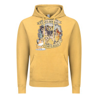 Vintage Mustard Cats Against Cat Calls Vintage Hoodie - Bettercallsaul