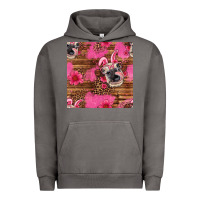 Pigment Tornado easter heifer with bunny ears seamless pattern Urban Hoodie - Artiststas