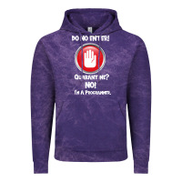 Cloud Purple I'm Not In Quarantine I'm A Programmer Vintage Hoodie - Bettercallsaul