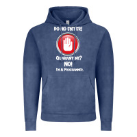 Vintage Denim I'm Not In Quarantine I'm A Programmer Vintage Hoodie - Bettercallsaul