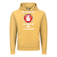 Vintage Mustard I'm Not In Quarantine I'm A Programmer Vintage Hoodie - Bettercallsaul