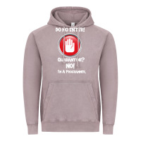 Vintage Zinc I'm Not In Quarantine I'm A Programmer Vintage Hoodie - Bettercallsaul