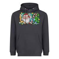 Smoke Love Santa Heavyweight Hoodie - CowhideDigitalArt