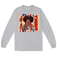 Moon Dust little miss america Long Sleeve Tee - TumblerDesignByShophia