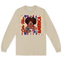 Mushroom little miss america Long Sleeve Tee - TumblerDesignByShophia