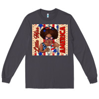 Smoke little miss america Long Sleeve Tee - TumblerDesignByShophia