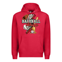 Cardinal baseball mama Premium Hoodie - FaDigitalArtStudio