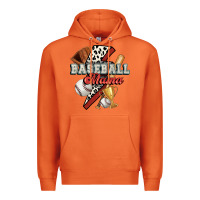 Carrot baseball mama Premium Hoodie - FaDigitalArtStudio