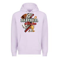Lilac baseball mama Premium Hoodie - FaDigitalArtStudio