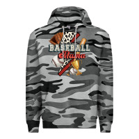 Slate Camo baseball mama Premium Hoodie - FaDigitalArtStudio