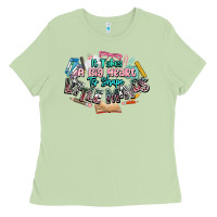 Matcha it takes a big heart to shape little mind teacher Ladies Tee - NancyCooperArtShop