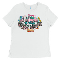 It Takes A Big Heart To Shape Little Mind Teacher Ladies Tee | Teevron