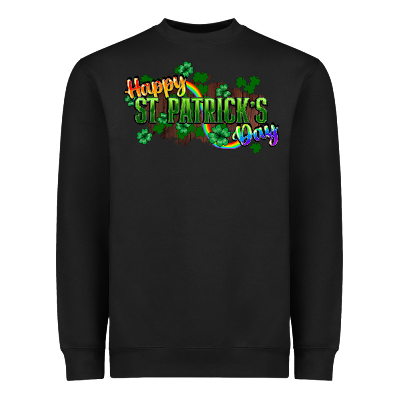 Happy St. Patrick's Day Heavyweight Sweatshirt by HowdyJamesFarm | Teevron