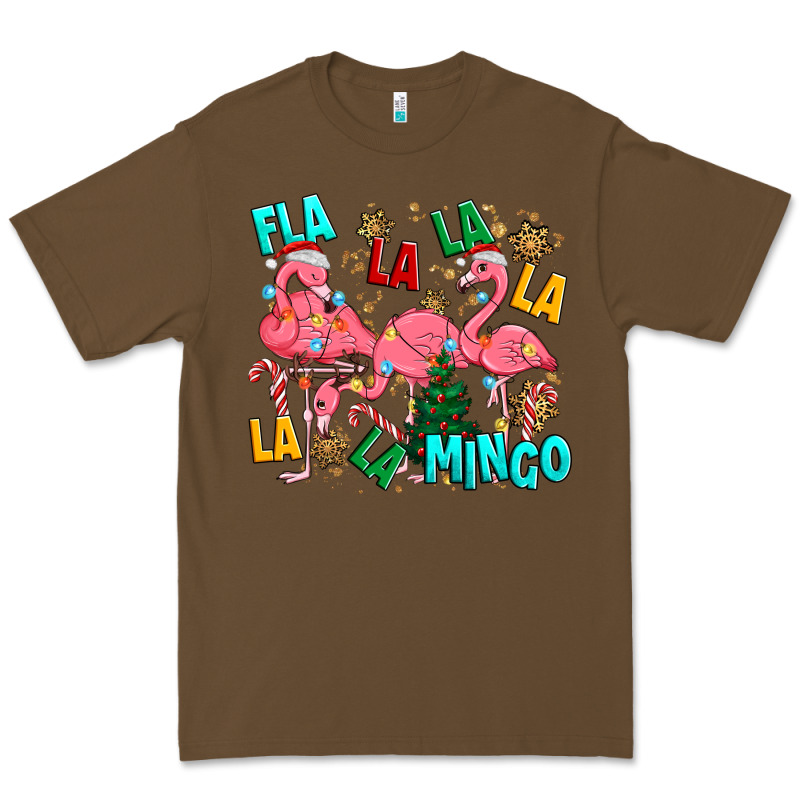 Christmas Fla La La La La Mingo Premium Tee by MaliasSmallBusiness | Teevron