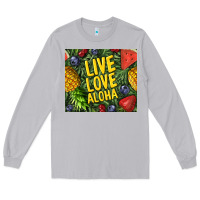Moon Dust live love aloha Long Sleeve Tee - TumblerDesignByShophia