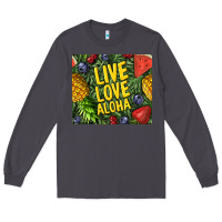 Smoke live love aloha Long Sleeve Tee - TumblerDesignByShophia