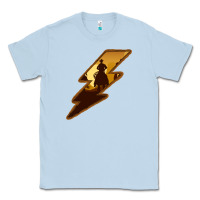 Dusty Blue Cowboy Sunset Lightning Classic Tee - Bettercallsaul
