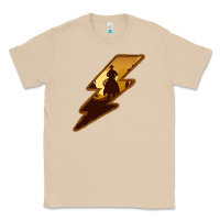 Mushroom Cowboy Sunset Lightning Classic Tee - Bettercallsaul