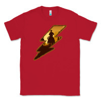 Red Cowboy Sunset Lightning Classic Tee - Bettercallsaul