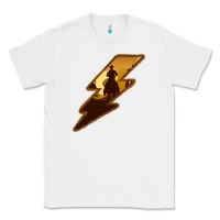 White Cowboy Sunset Lightning Classic Tee - Bettercallsaul