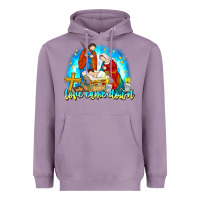Lavender Love Came Down Heavyweight Hoodie - CowhideDigitalArt