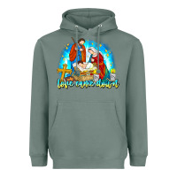 Sage Love Came Down Heavyweight Hoodie - CowhideDigitalArt