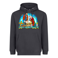 Smoke Love Came Down Heavyweight Hoodie - CowhideDigitalArt
