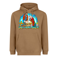 Toasted Coconut Love Came Down Heavyweight Hoodie - CowhideDigitalArt