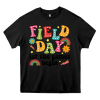 Black field day let the games begin Heavy Core Tee - JahusDesignShop