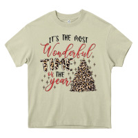 Mossy it's the most wonderful time of the year Heavy Core Tee - MaliasSmallBusiness