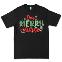 Black one merry nurse Premium Tee - MaliasSmallBusiness