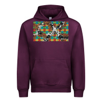 Mauve Wine western autism  cup Urban Hoodie - Artiststas