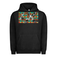 Pigment Black western autism  cup Urban Hoodie - Artiststas