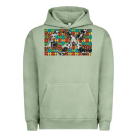 Pigment Oil Green western autism  cup Urban Hoodie - Artiststas