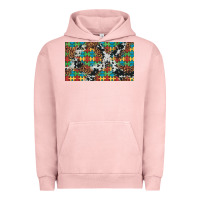 Pigment Salmon western autism  cup Urban Hoodie - Artiststas