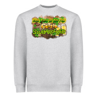 Heather Grey Err body in the pub gettin shamrocked Heavyweight Sweatshirt - HowdyJamesFarm
