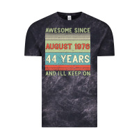 Cloud Black awesome since august 1976 44 years and i ll keep on Vintage Tee - Bettercallsaul