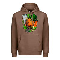 Chestnut St. Patrick's Day Basketball Premium Hoodie - FaDigitalArtStudio