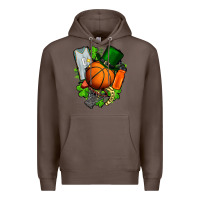 Coffee St. Patrick's Day Basketball Premium Hoodie - FaDigitalArtStudio