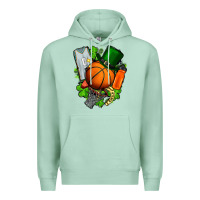 Seafoam St. Patrick's Day Basketball Premium Hoodie - FaDigitalArtStudio