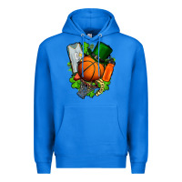 True Royal St. Patrick's Day Basketball Premium Hoodie - FaDigitalArtStudio